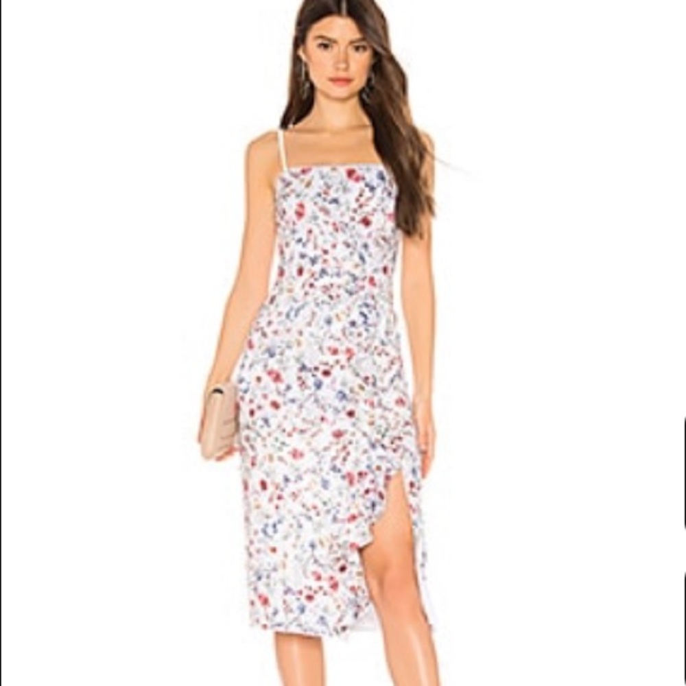 NWT Floral MIDI Majorelle Dress